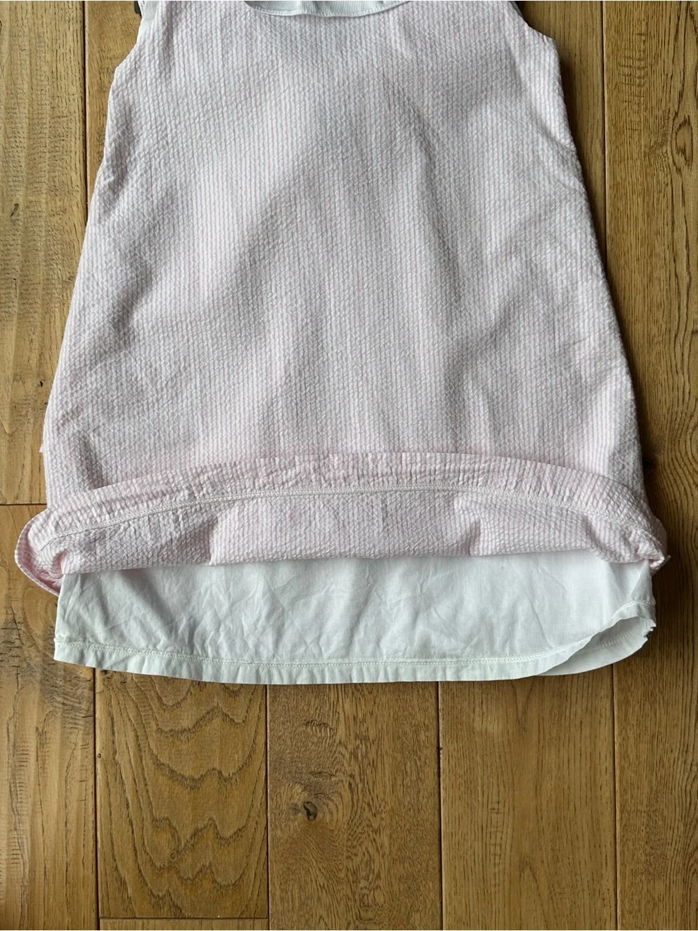 The Oaks Apparel Co. seersucker ruffle